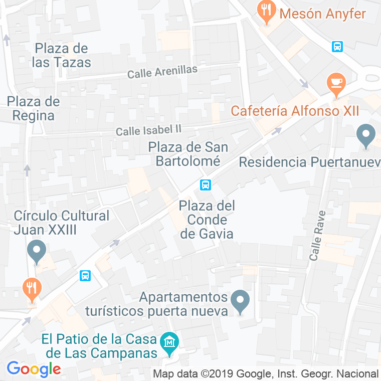 Código Postal calle Alfonso Xii en Córdoba