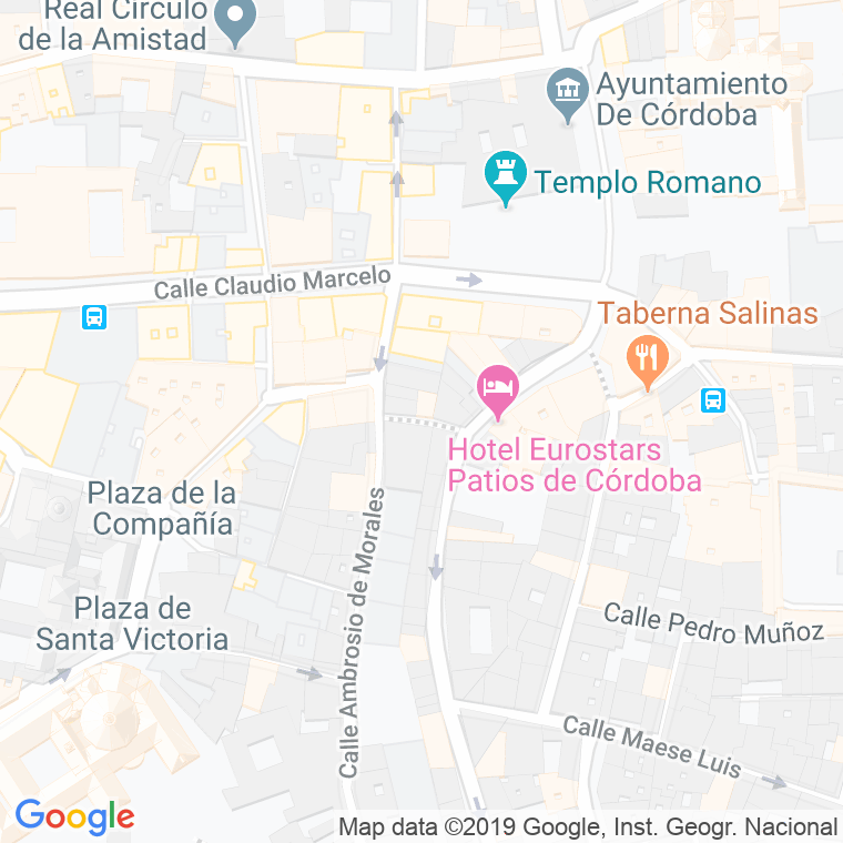 Código Postal calle Lujan, De, cuesta en Córdoba