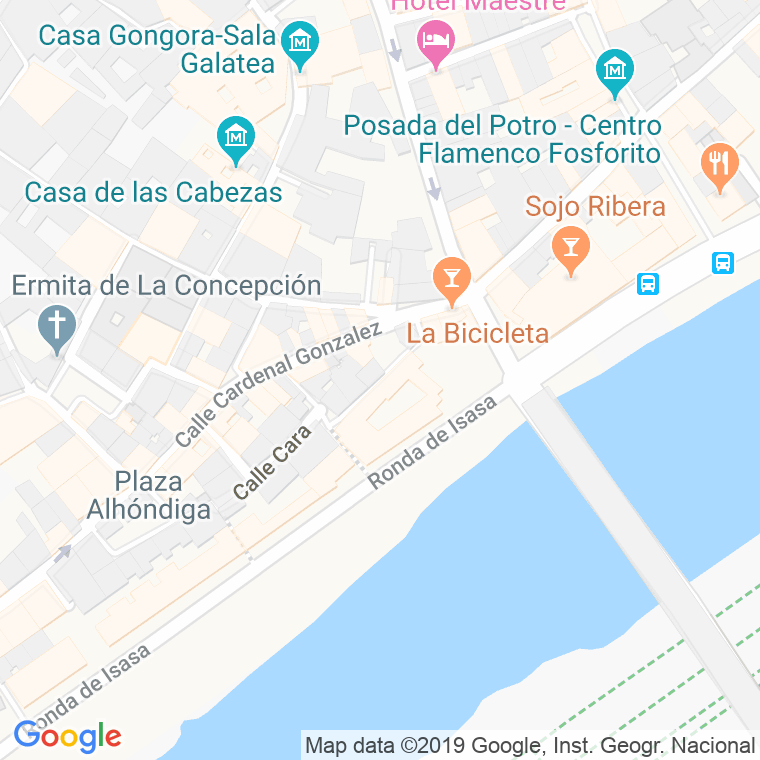 Código Postal calle Amparo en Córdoba