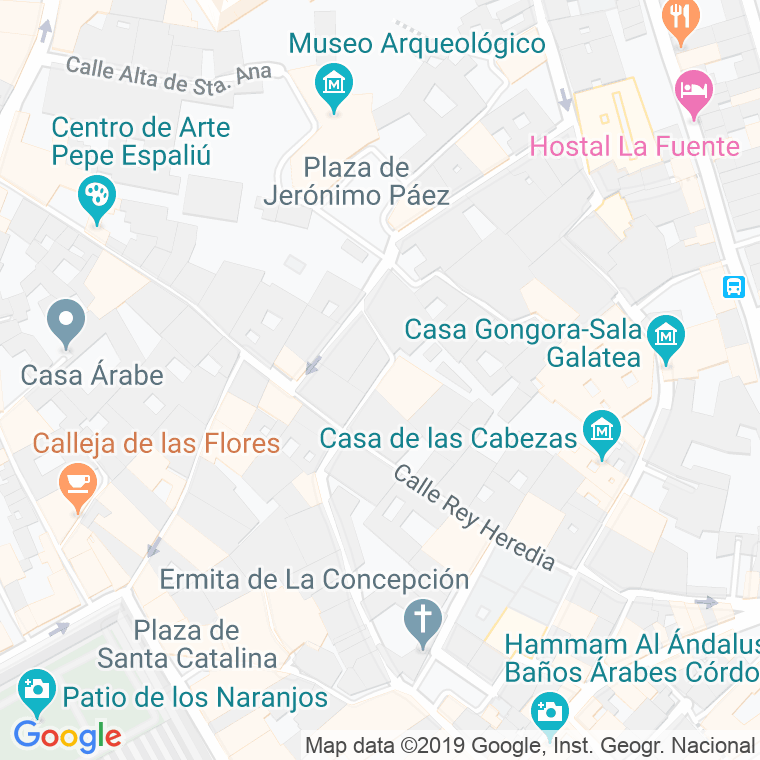 Código Postal calle Bataneros en Córdoba
