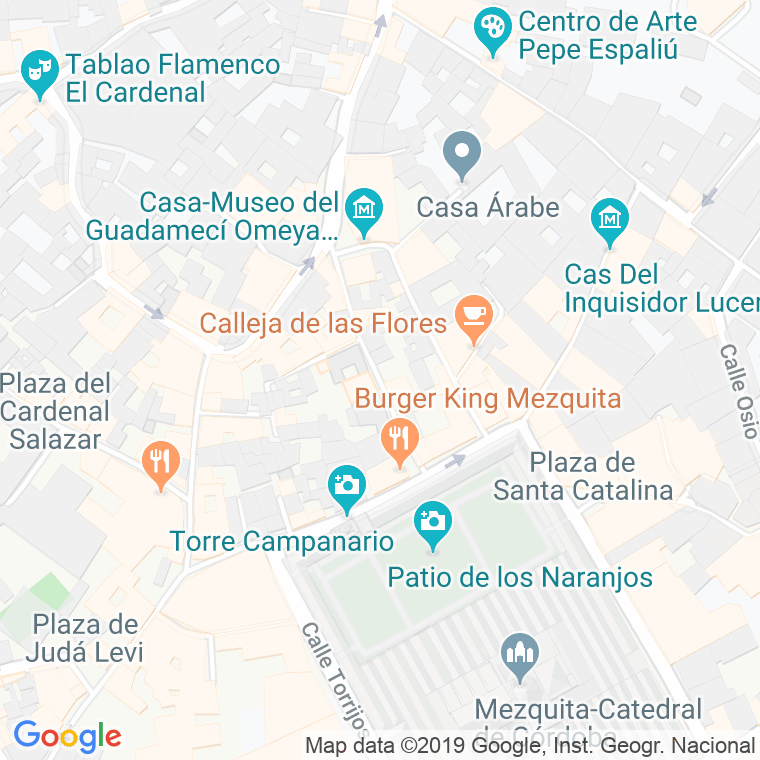 Código Postal calle Cespedes en Córdoba
