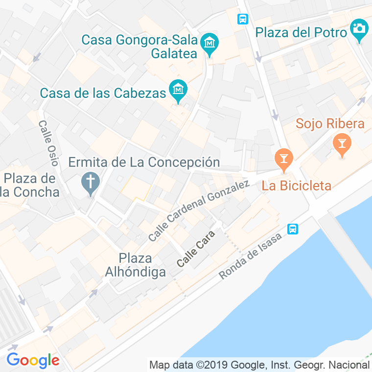 Código Postal calle Horno De Porras en Córdoba