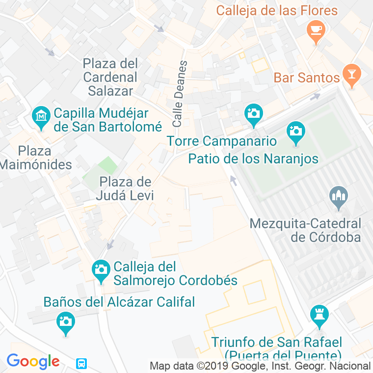 Código Postal calle Medina Y Corella en Córdoba