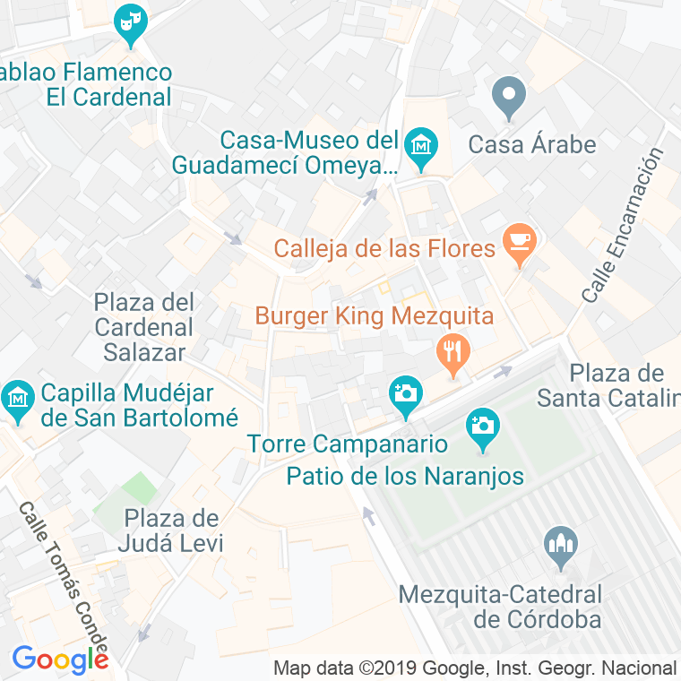 Código Postal calle Pintor Miguel Del Moral Gomez, plaza en Córdoba