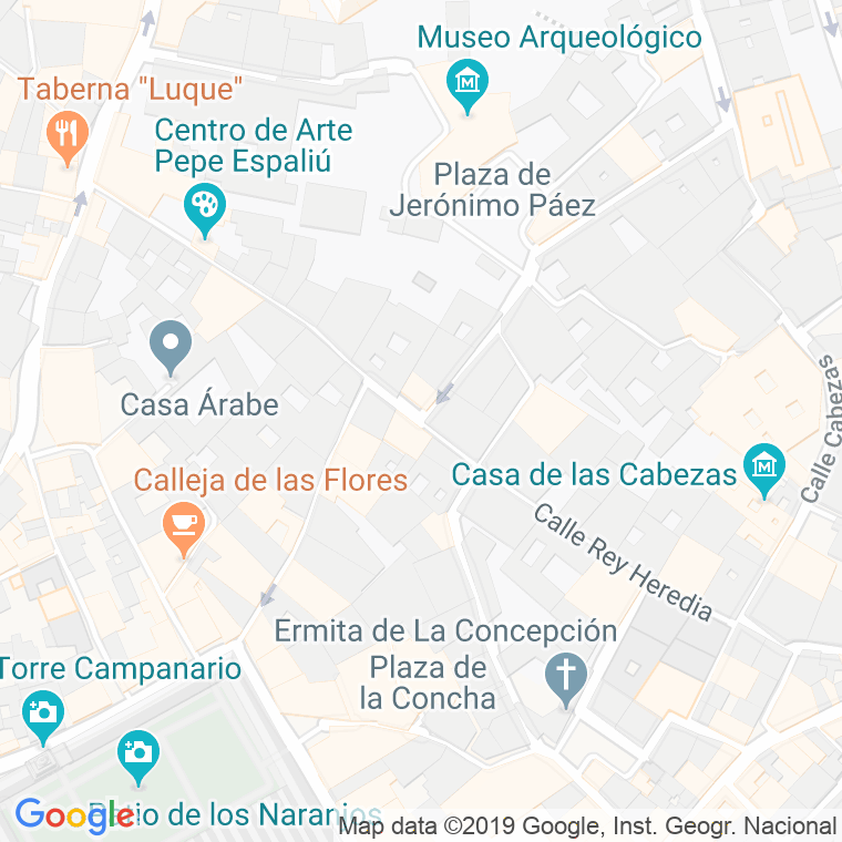 Código Postal calle Rey Heredia en Córdoba