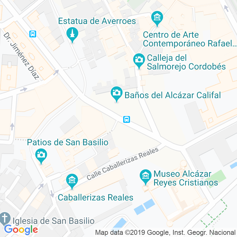Código Postal calle Campo Santo De Los Martires en Córdoba