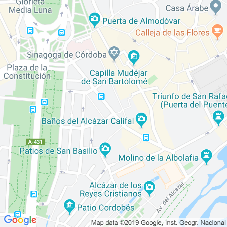 Código Postal calle Doctor Fleming, avenida en Córdoba