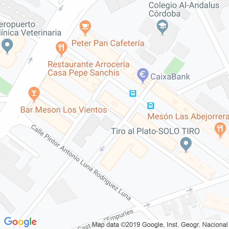 Código Postal calle Jose Maria Peman en Córdoba