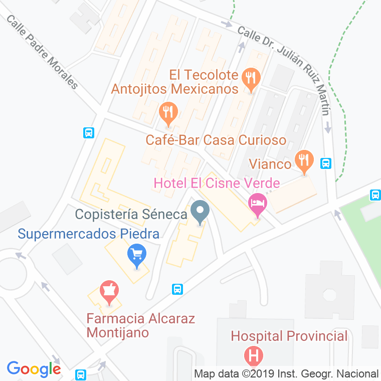 Código Postal calle Pintor Zurbaran en Córdoba