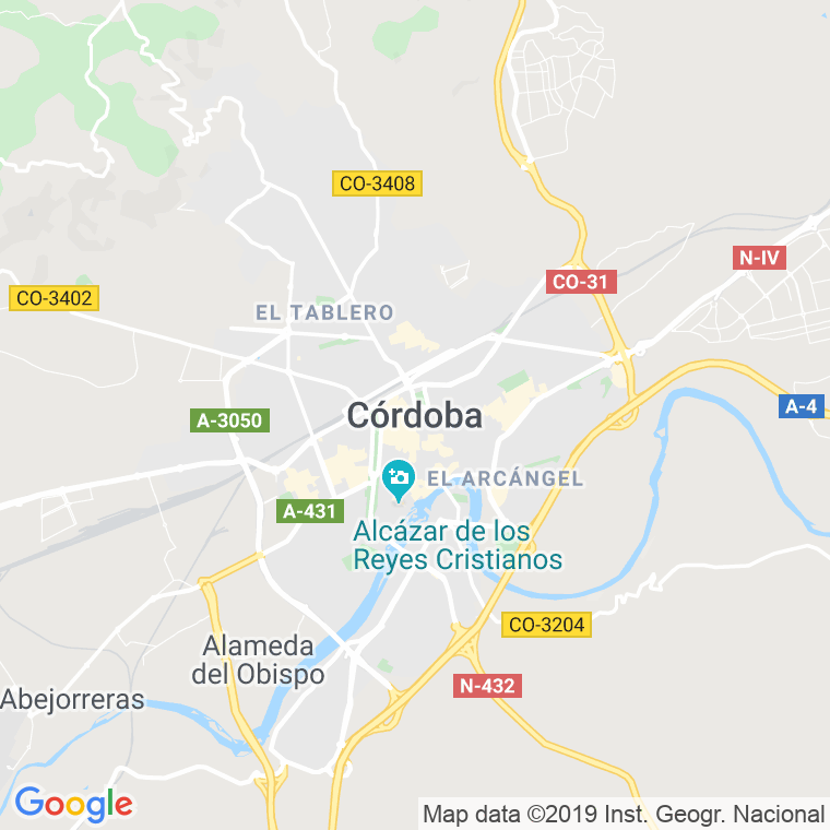 Código Postal calle Andalucia   (Impares Del 1 Al Final)  (Pares Del 2 Al Final) en Córdoba