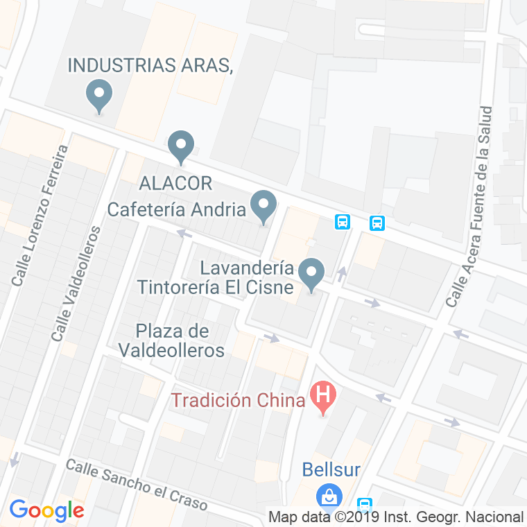 Código Postal calle Aben Mazarra en Córdoba