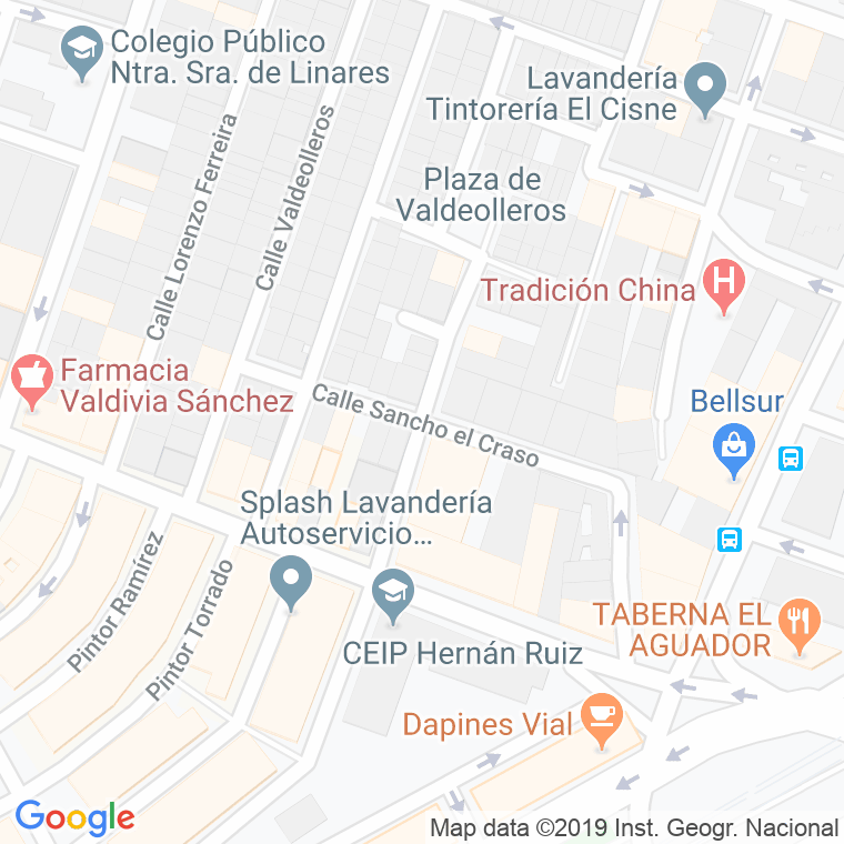 Código Postal calle Cobo De Guzman en Córdoba