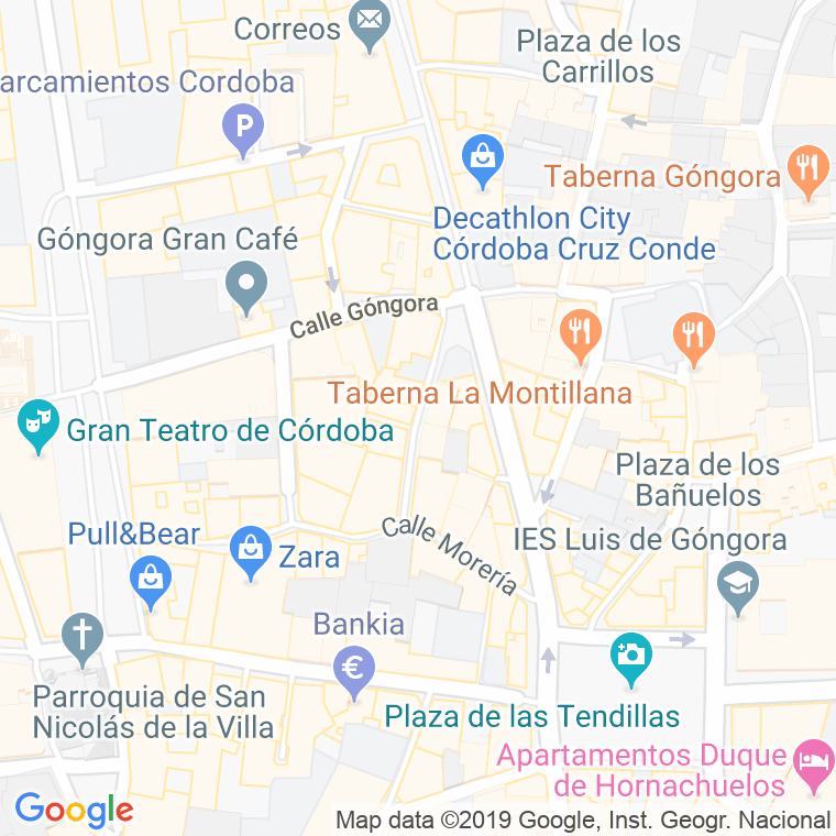 Código Postal calle Historiador Diaz Del Moral en Córdoba