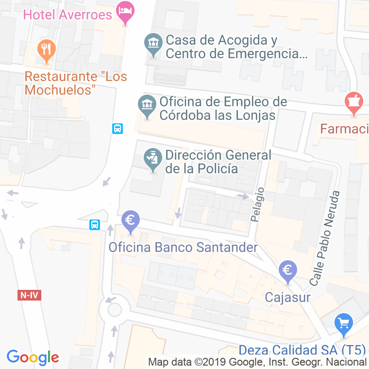 Código Postal calle Alvarez De Los Angeles en Córdoba
