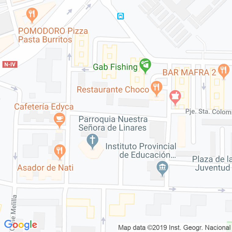 Código Postal calle Familia Annea en Córdoba