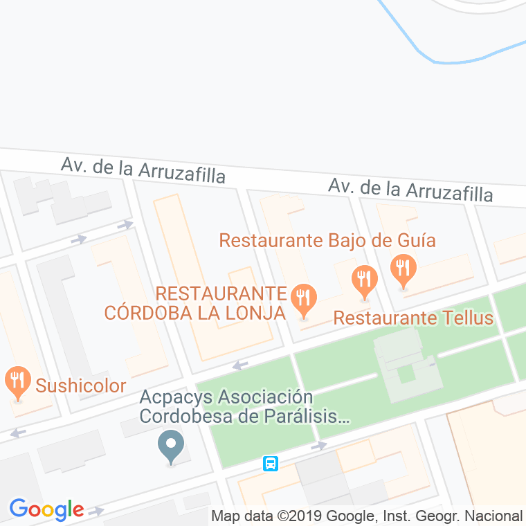 Código Postal calle Isadora Duncan en Córdoba
