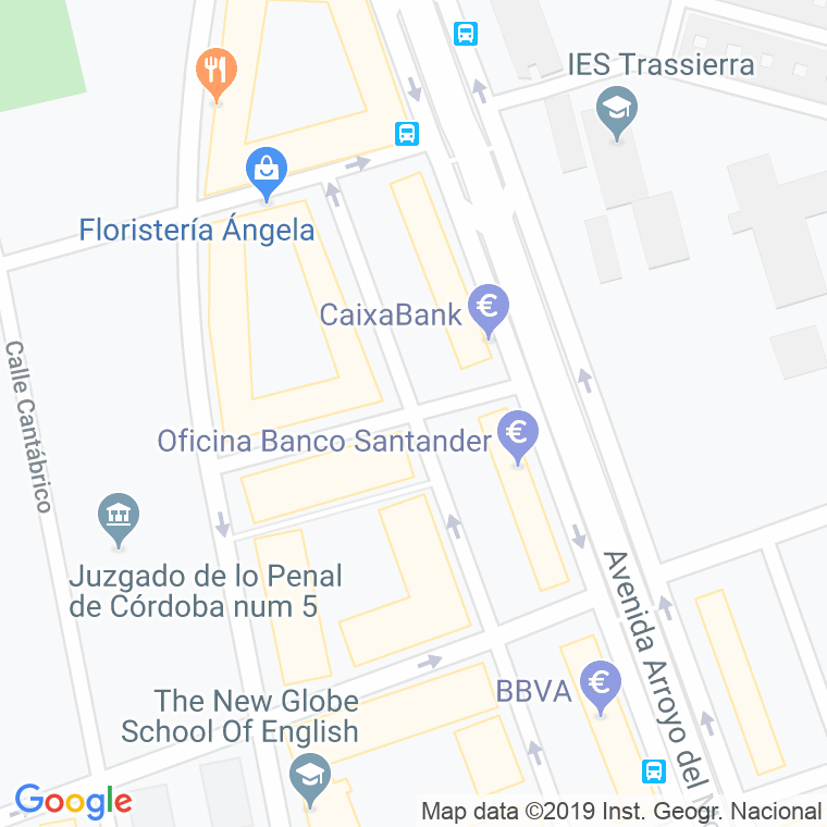 Código Postal calle Isla Ibiza en Córdoba