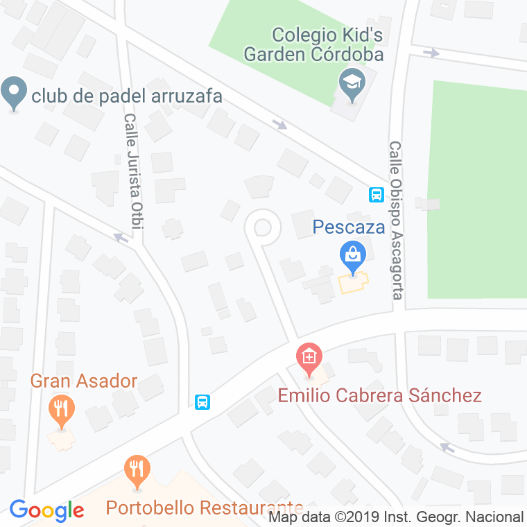 Código Postal calle Grupo Cantico en Córdoba