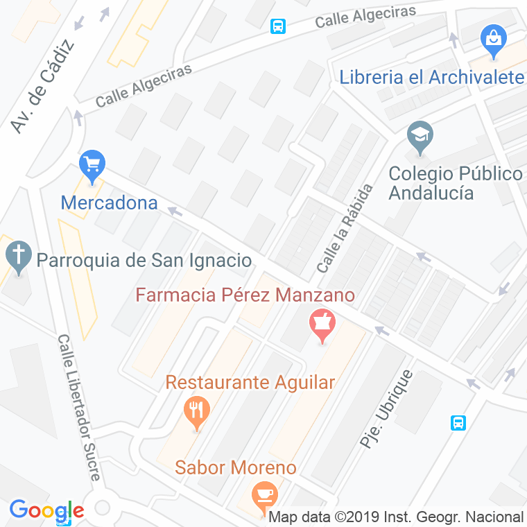 Código Postal calle Ronda en Córdoba