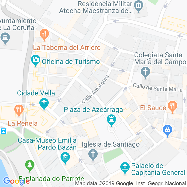 Código Postal calle Alfonso Ix en A Coruña