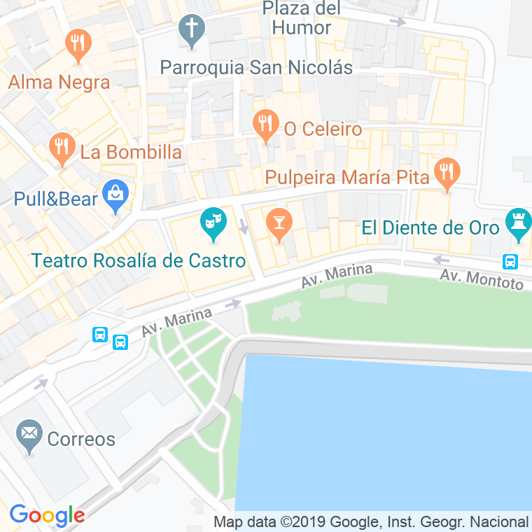 Código Postal calle Luchana en A Coruña