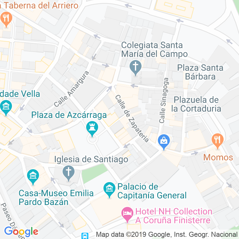 Código Postal calle Repeso en A Coruña