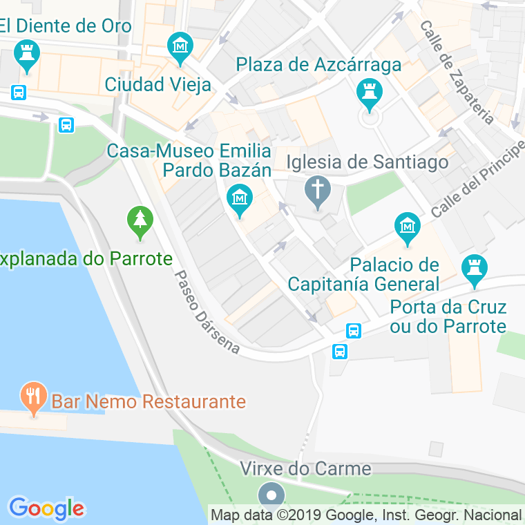 Código Postal calle Tabernas en A Coruña