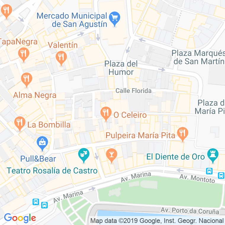 Código Postal calle Trompeta en A Coruña