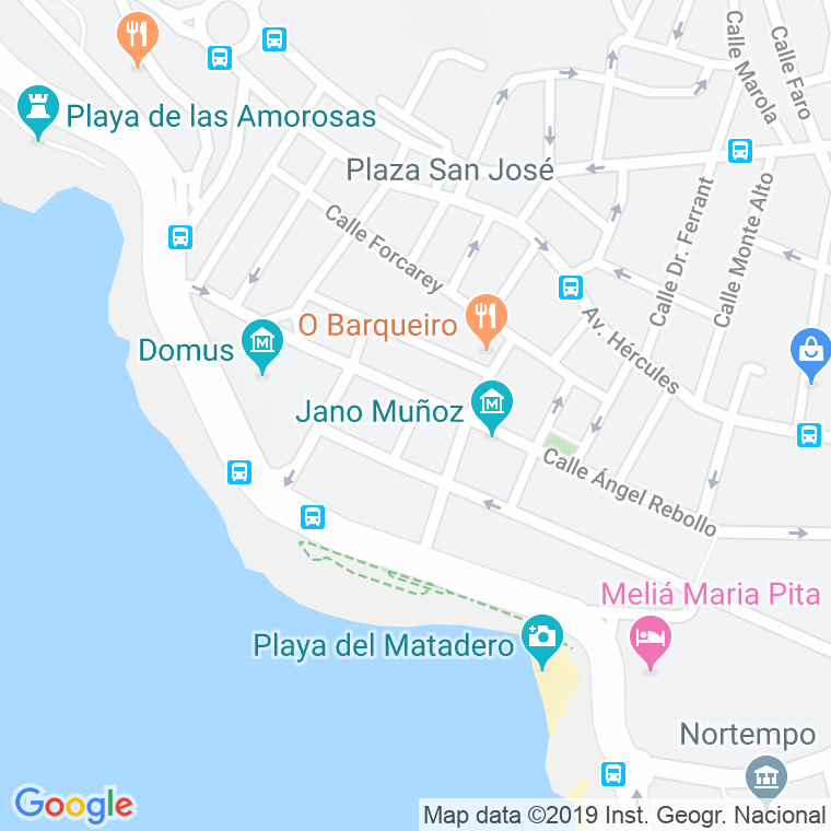 Código Postal calle Adelaida Muro, travesia en A Coruña