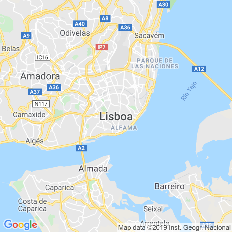 Código Postal calle Lisboa, avenida (Impares Del 1 Al Final)  (Pares Del 2 Al Final) en A Coruña