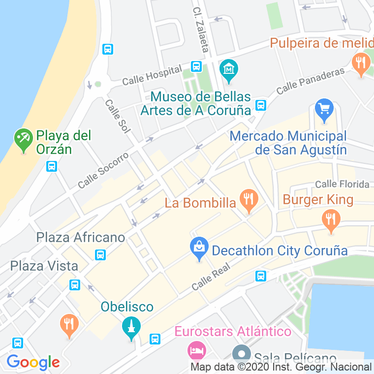 Código Postal calle Herrador en A Coruña