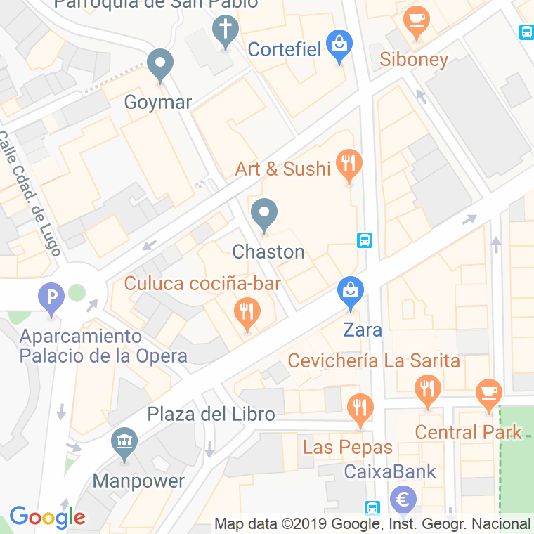 Código Postal calle Costa Rica en A Coruña