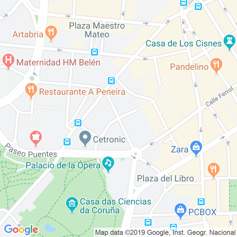 Código Postal calle Historiador Vedia en A Coruña