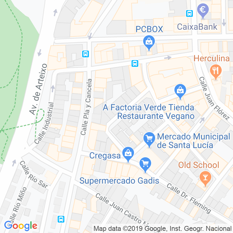 Código Postal calle Alfonso Vii en A Coruña