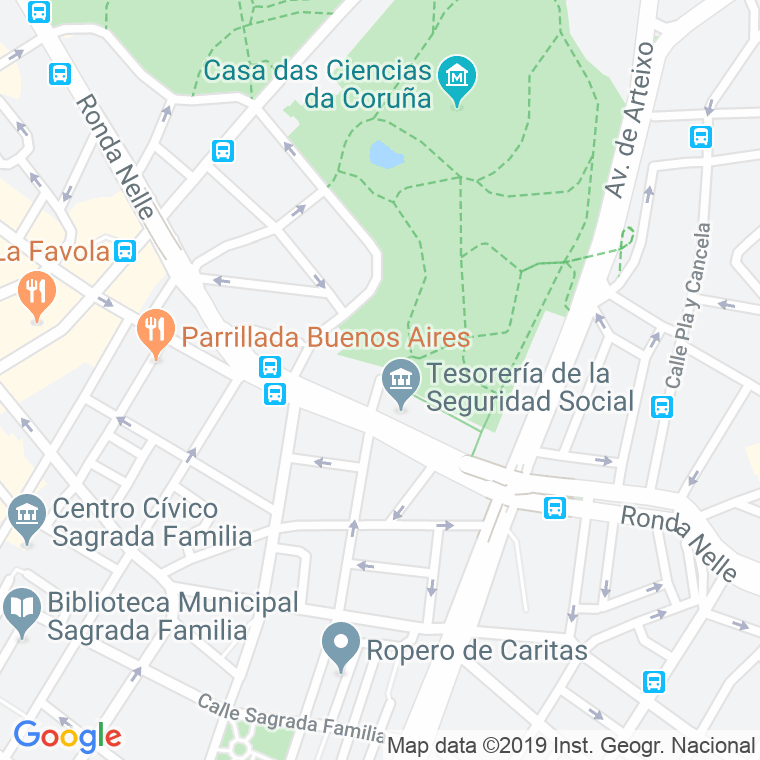 Código Postal calle Rio Deza en A Coruña