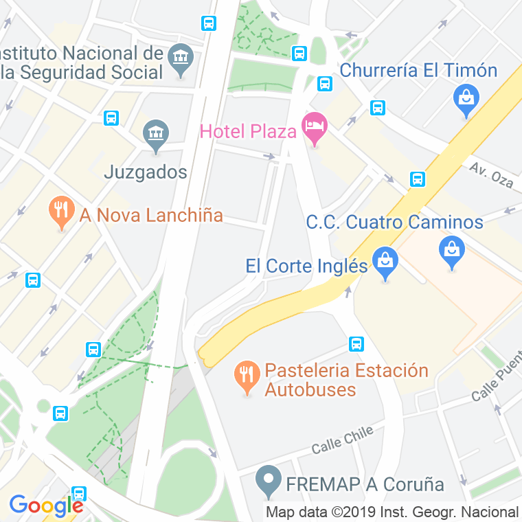 Código Postal calle Marques De Amboage en A Coruña