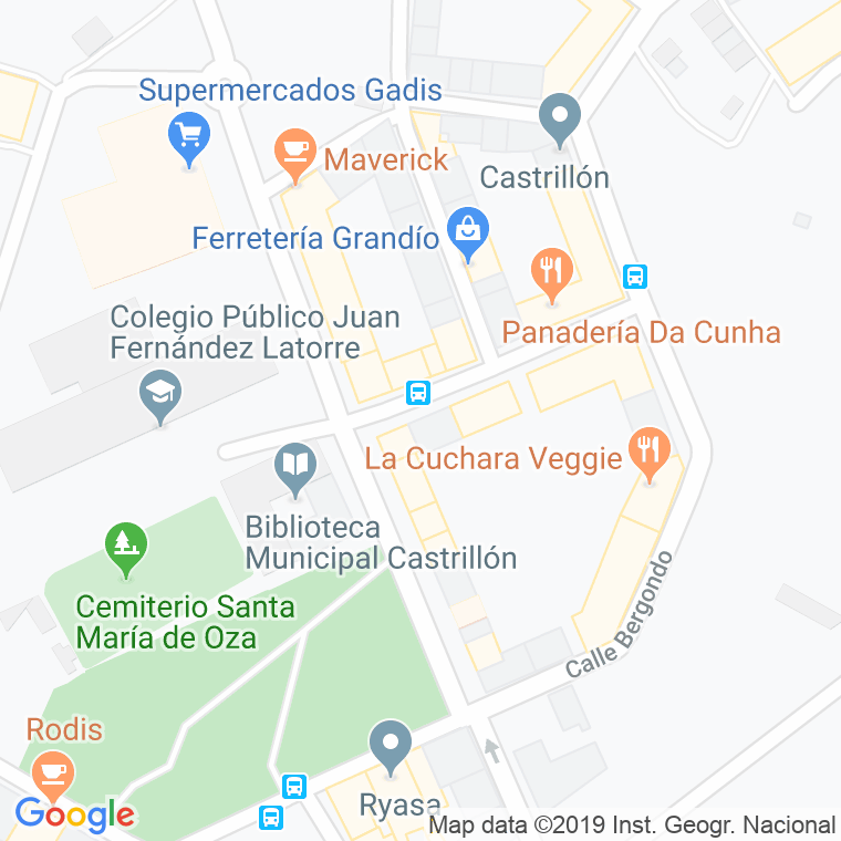 Código Postal calle 2 en A Coruña