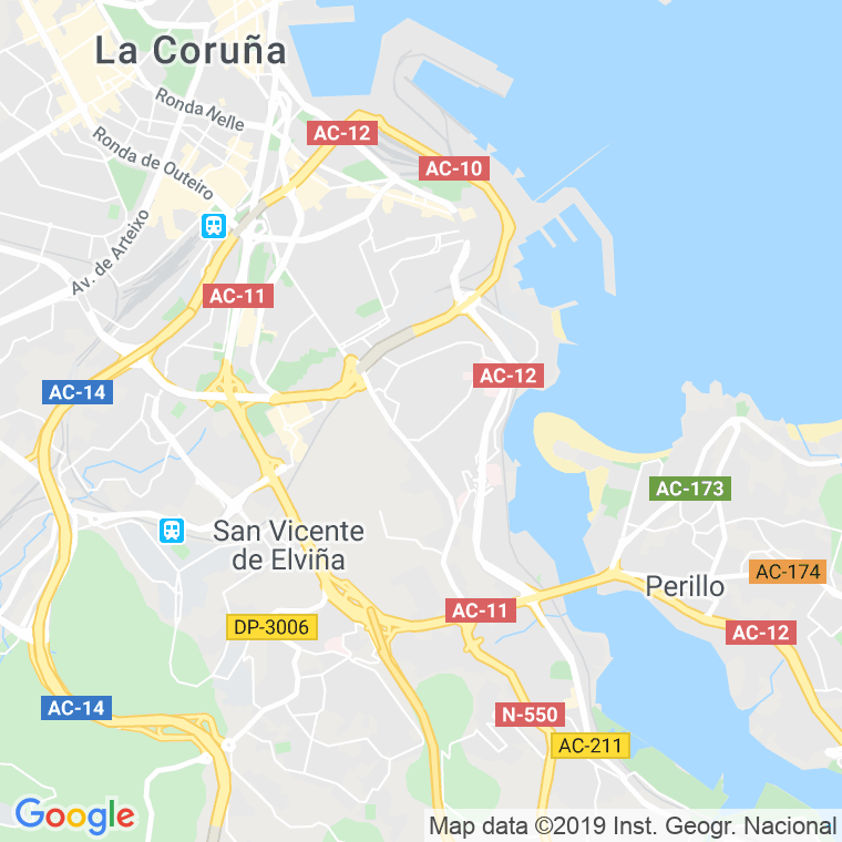 Código Postal calle Caballeros   (Impares Del 19 Al Final)  (Pares Del 2 Al Final) en A Coruña