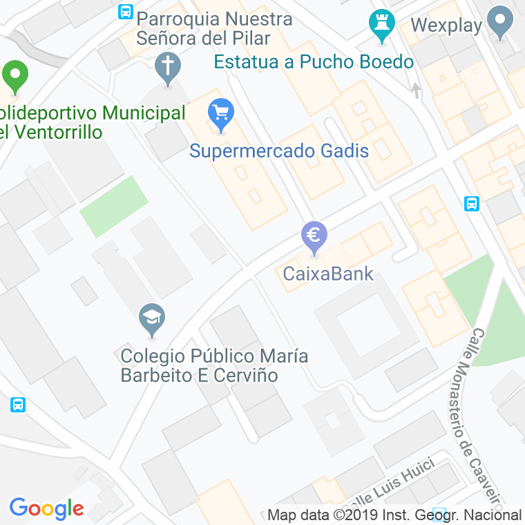 Código Postal calle Alcalde Salorio Suarez en A Coruña