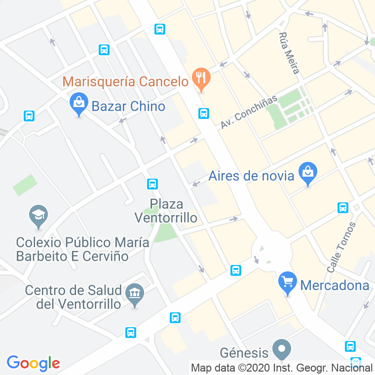 Código Postal calle Bragua (Agra) en A Coruña