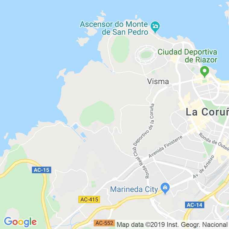 Código Postal calle Rejas, Las, lugar en A Coruña