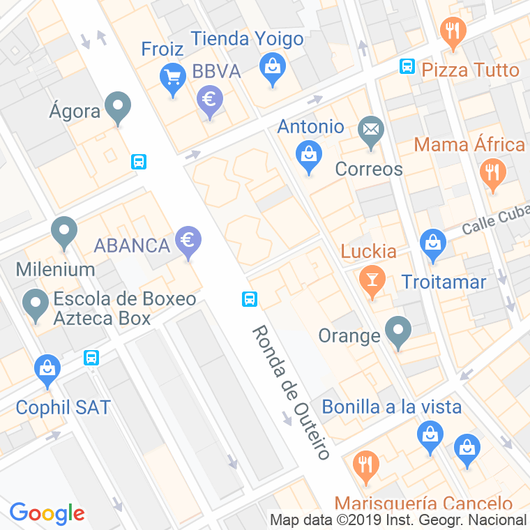 Código Postal calle Republica Dominicana en A Coruña
