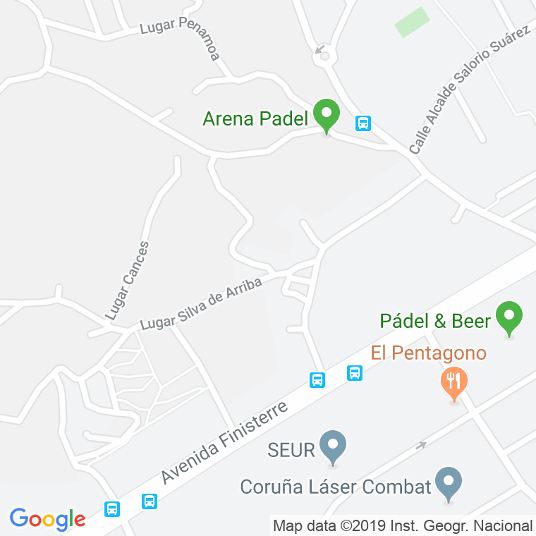 Código Postal calle Silva, Da, lugar en A Coruña