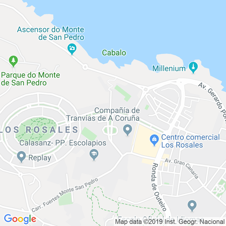 Código Postal calle Manuel Negreira en A Coruña
