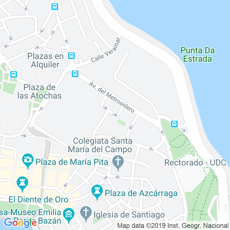 Código Postal de Campo Da Guiño en Coruña