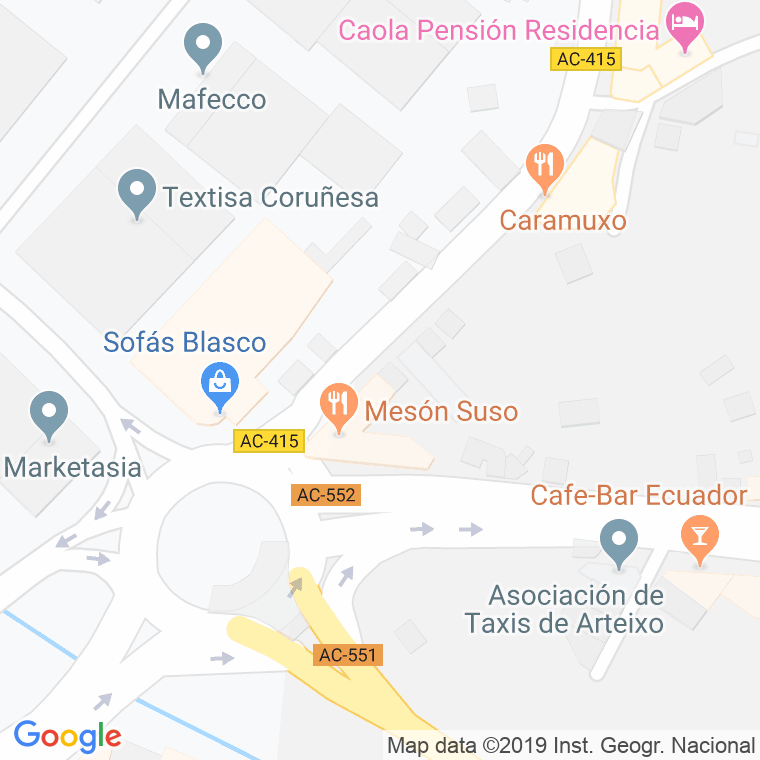 Código Postal de Atin en Coruña