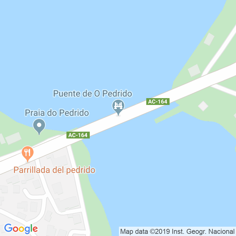 Código Postal de Ponte Pedrido en Coruña