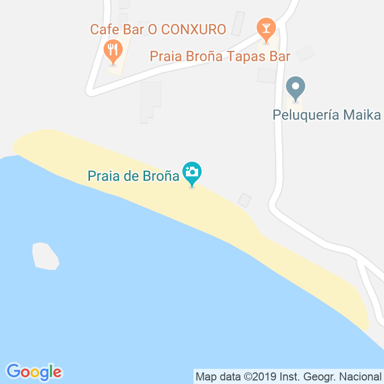 Código Postal de Broña en Coruña
