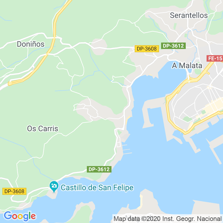 Código Postal de Graña (Vilarraso) en Coruña