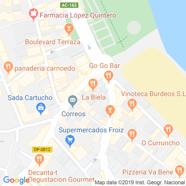 Código Postal de Bielas en Coruña